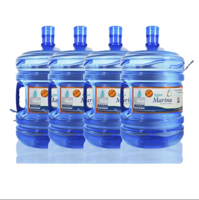 Recarga de Agua Purificada x 4